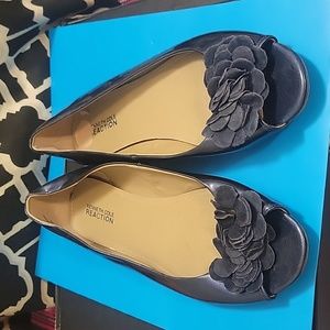 Blue Kenneth Cole Reaction Flats